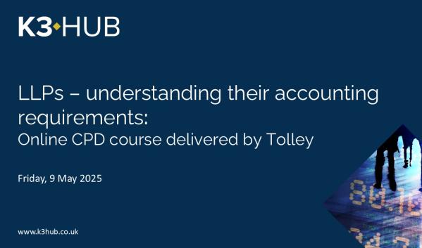 On-demand webinar: LLPs – understanding their accounting requirements