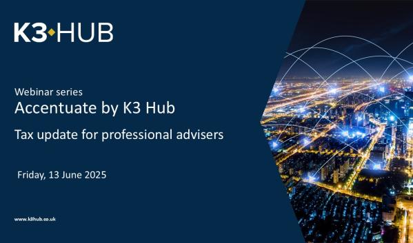 On-demand webinar: Tax update for professional advisers