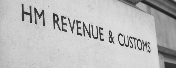 HM Revenue and Customs HMRC sign