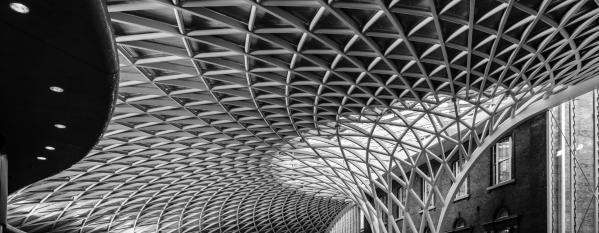 architecture black & white