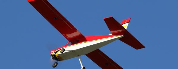 remote controlled model aeroplane