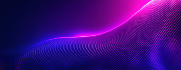 Purple pink lit line abstract